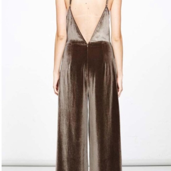 MPC Green Velvet Jumpsuit - Picture 3 of 10